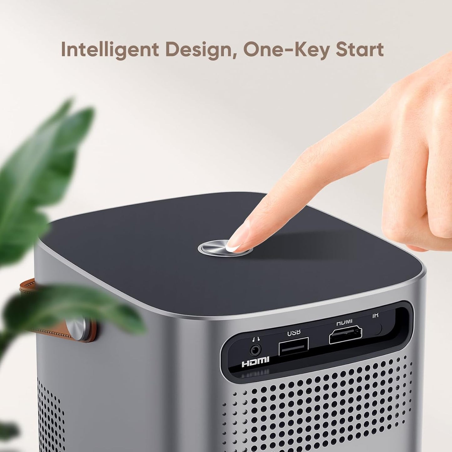 TOPTRO 1080P Projectors Mini Projector with 5G WiFi, Bluetooth, and 8000 Lumens