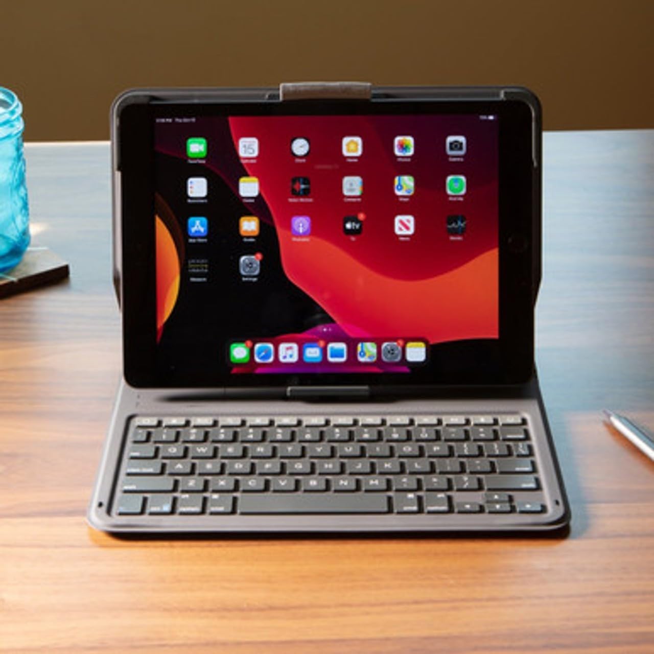 ZAGG Keyboard Messenger Folio 2 Protective Case for iPad 10.2"/iPad Air NEW