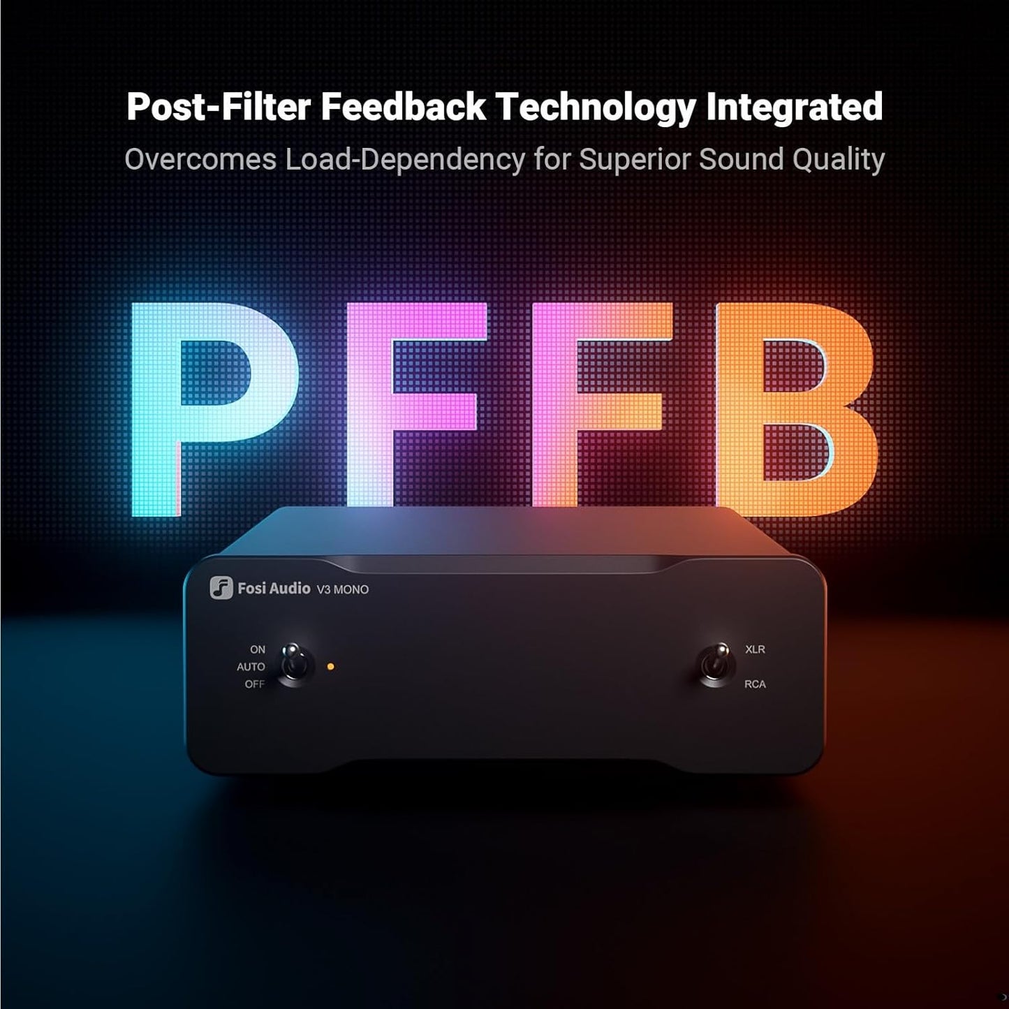 Fosi Audio Amplifiers Mono Power Amplifier for Home Speakers Mini Monoblock NEW