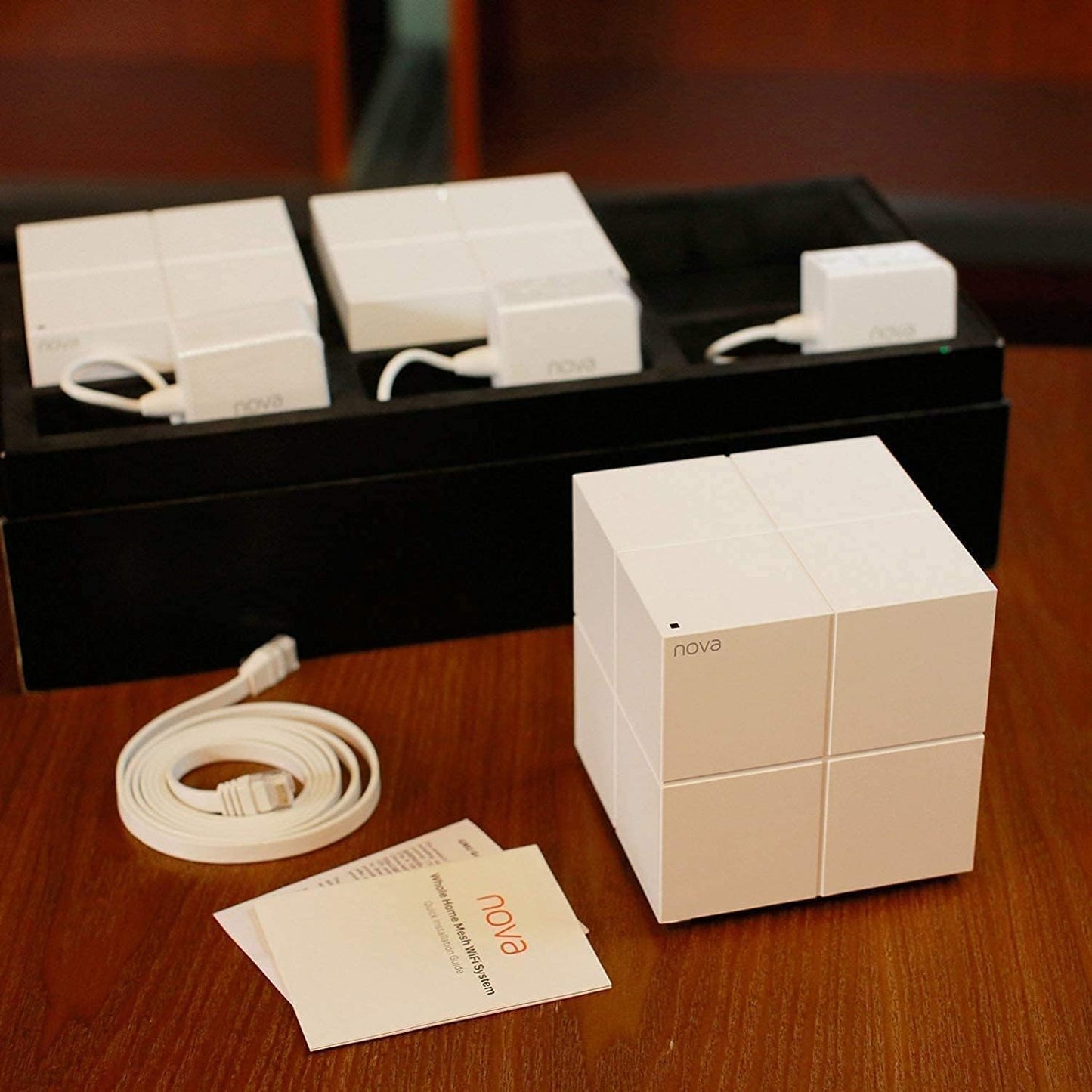Tenda Nova Routers AC1200 Dual-Band Gigabit Mesh WiFi Router System for DEMO