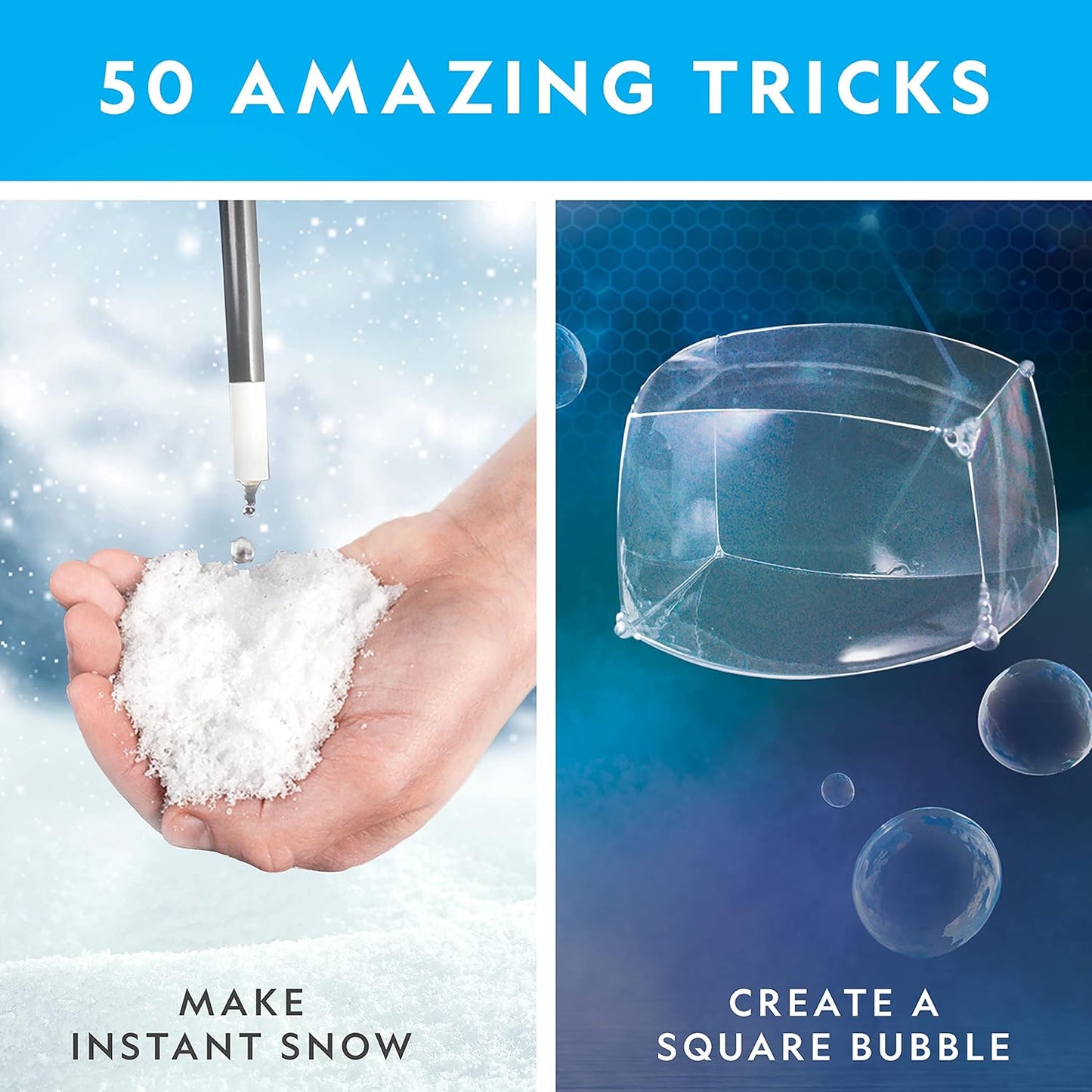 National Geographic Science Magic Kit with 50 Unique Experiments NEW