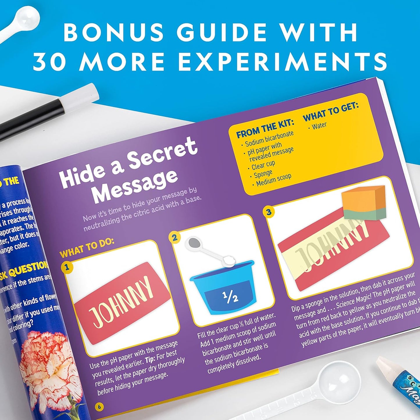 National Geographic Science Magic Kit with 50 Unique Experiments NEW