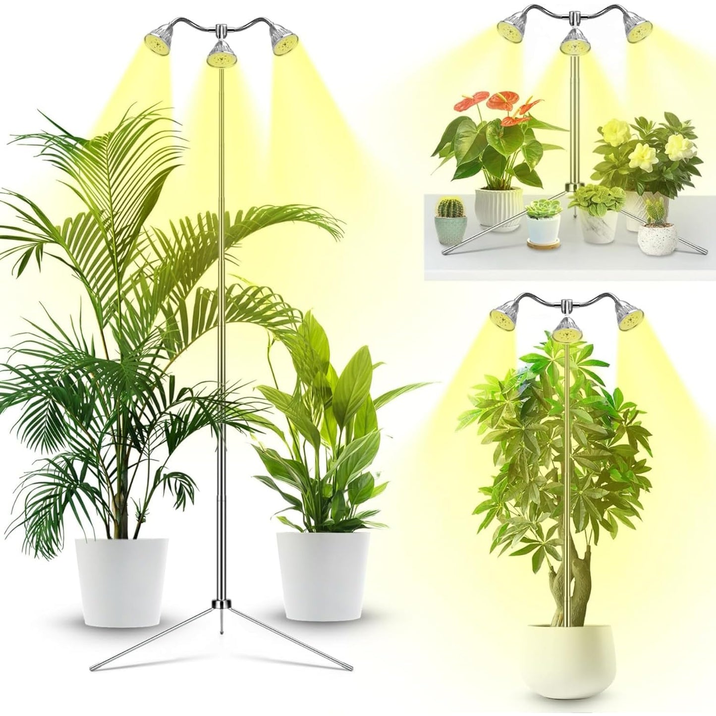 Adjustable Full Growing Lamps Spectrum LED Grow Light for Indoor Plants - DEMO