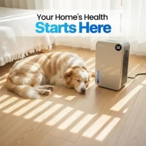 1.2L Grey Home Dehumidifier - 70m² Coverage, Heating & Cooling Appliance DEMO
