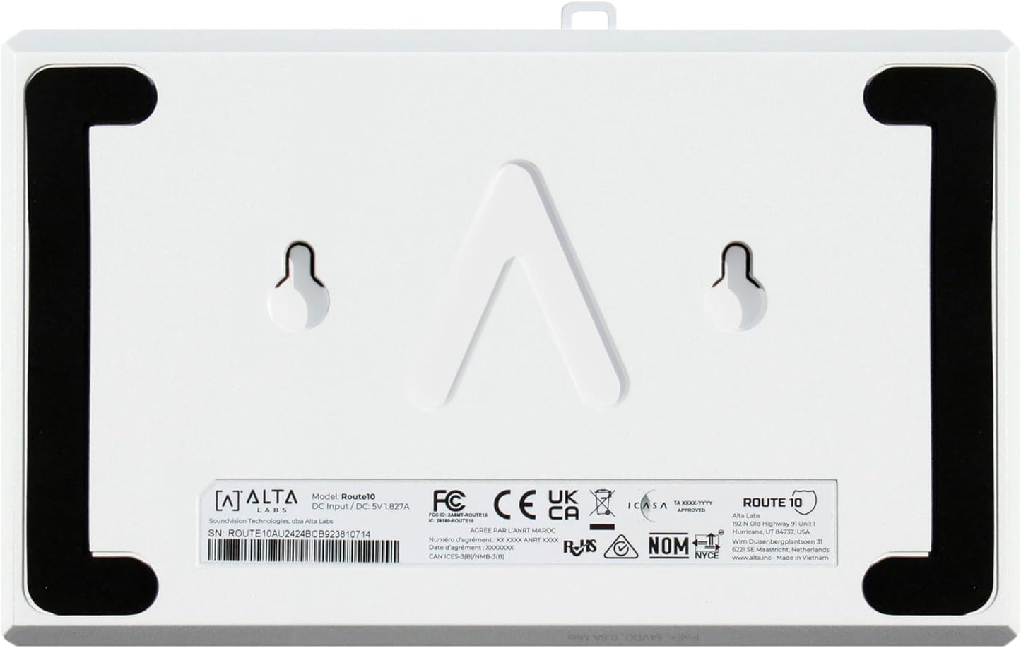 Alta Labs Routers High-Performance Quad-Core Multi-WAN Router in White - DEMO