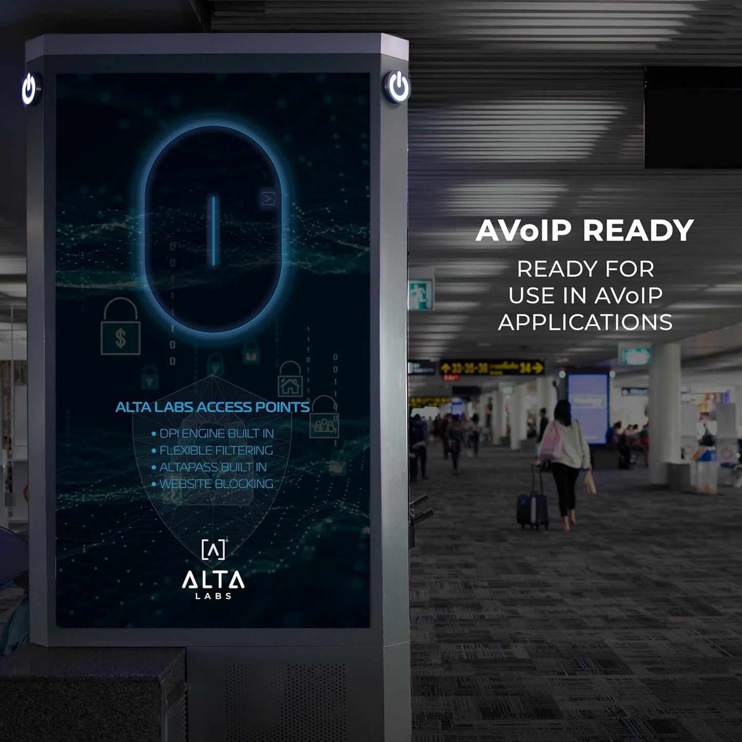 Alta Labs Routers High-Performance Quad-Core Multi-WAN Router in White - DEMO