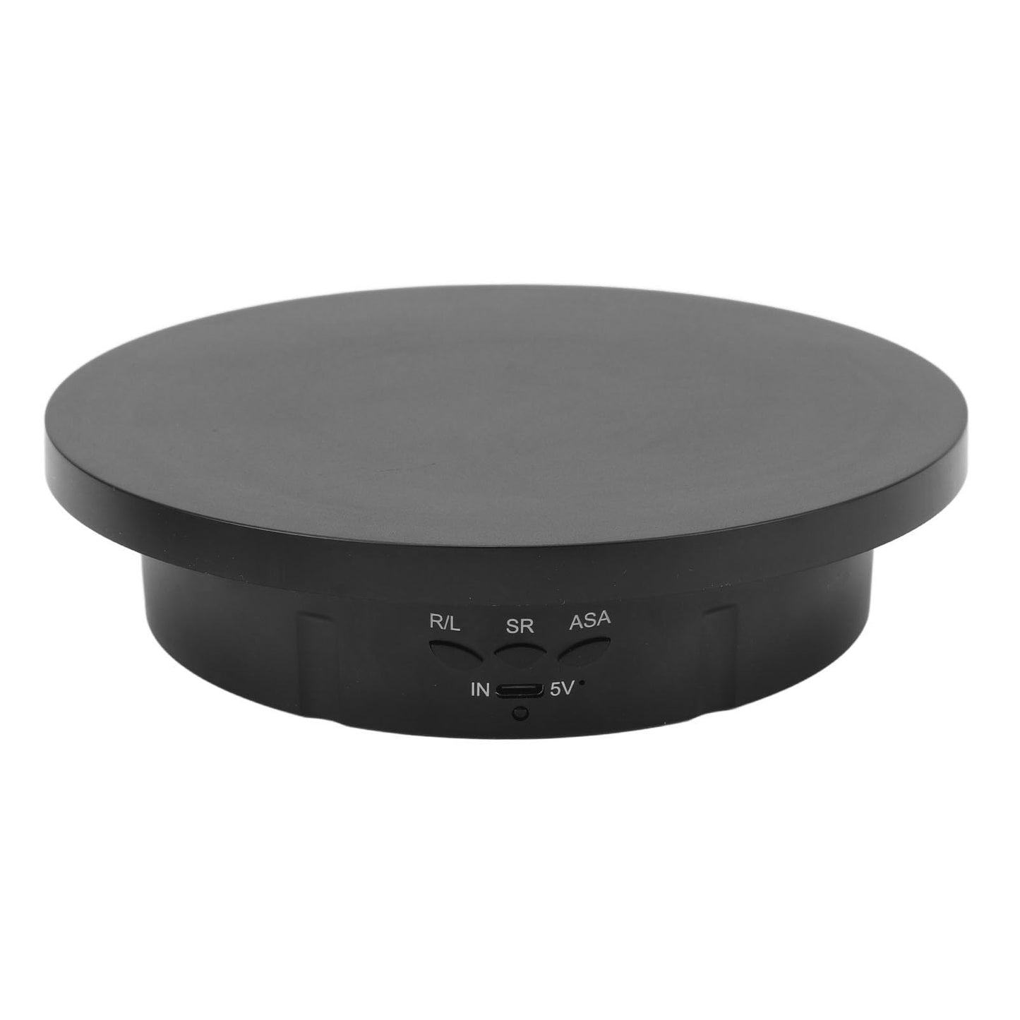 3-in-1 Rotating Polycarbonate Accessory Display Stand in Black for Home or DEMO