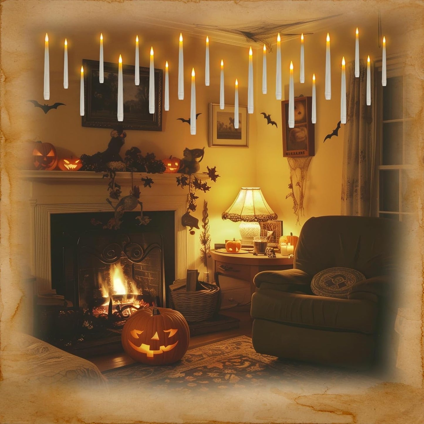 Wireless Remote Control Floating Candle Lights 20pcs Decorative Home Decor NEW