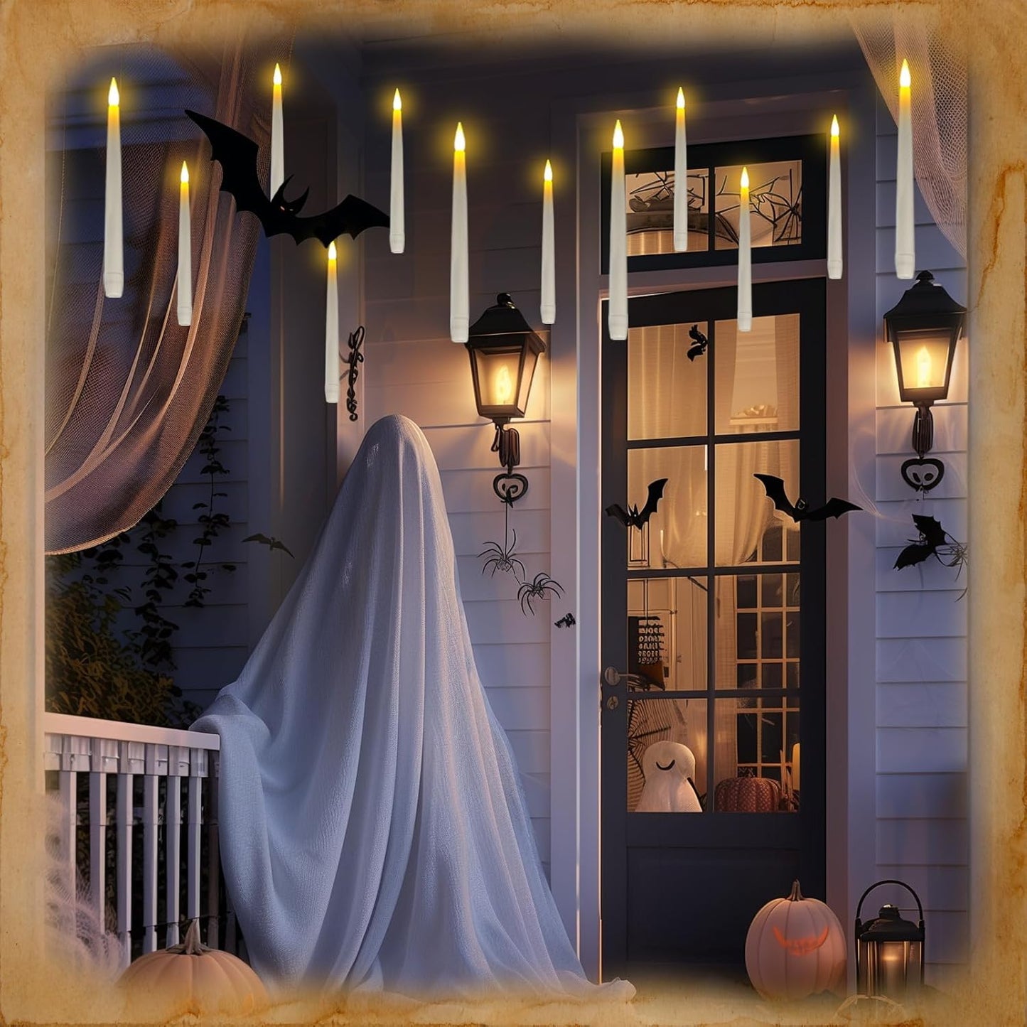 Wireless Remote Control Floating Candle Lights 20pcs Decorative Home Decor NEW