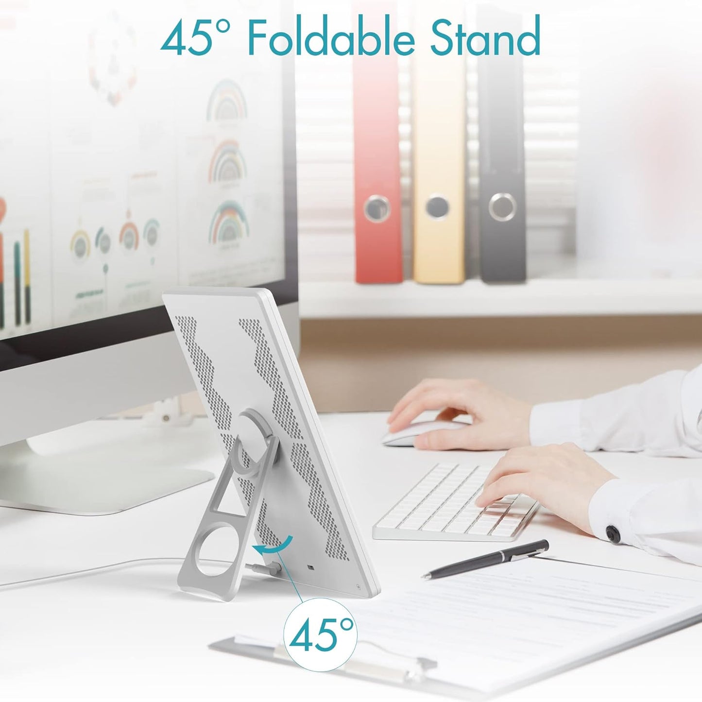 Portable Full Spectrum LED Light Therapy Lamp for Sunlight Daylight White DEMO