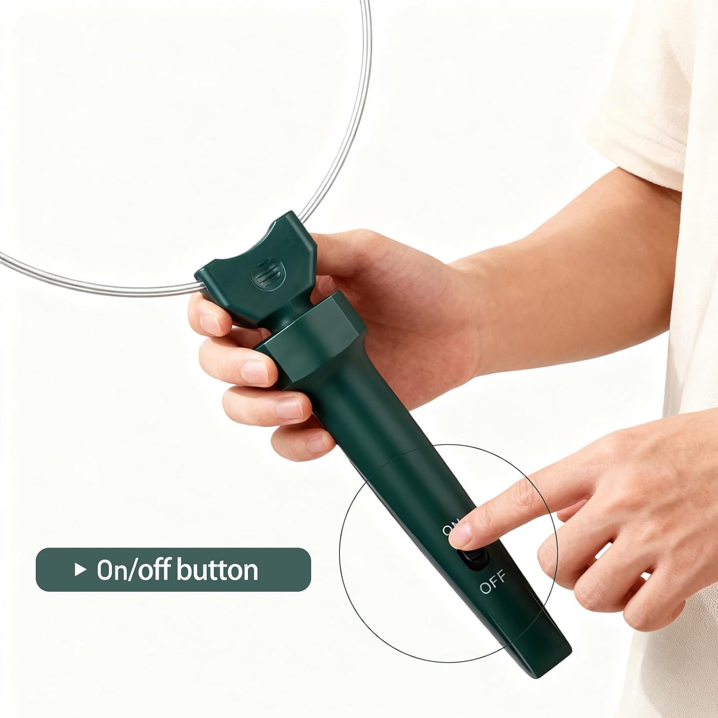 Dark Green Heated Foam Carving Knife Kit - Engraving Tools for Crafting DEMO