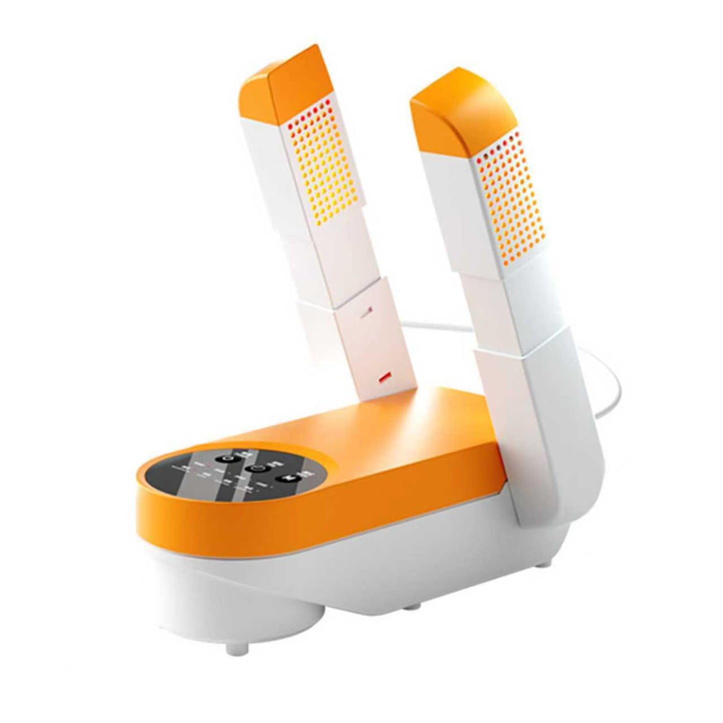 Portable Shoe Boot Dryer & Glove Warmer - Efficient Drying in White Orange DEMO