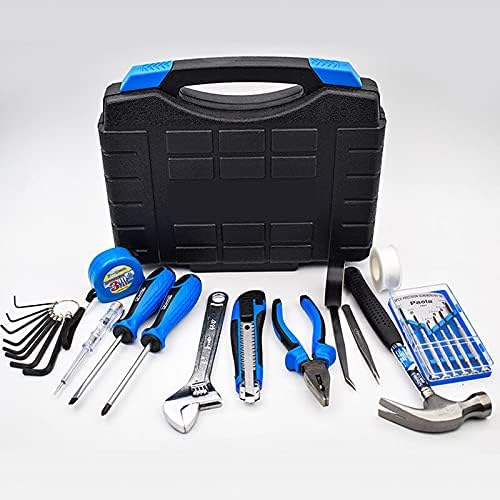 Paola 26-Piece Household Tool Set with Durable Plastic Blow Molded Case NEW