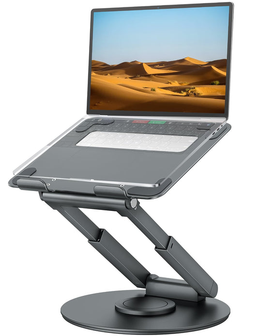 tounee Adjustable Stands Laptop Stand with 360° Swivel for Sit-to-Desk DEMO