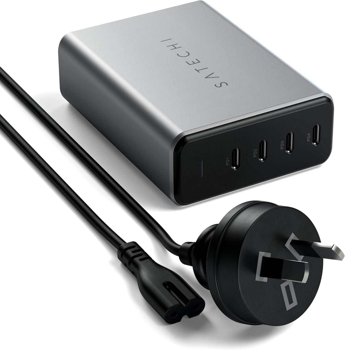 Satechi 165W Mains Chargers USB-C 4-Port GaN Charging Station with 4 PD NEW