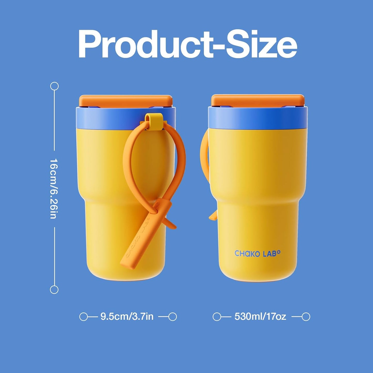 CHAKO LAB Tumblers Stainless Steel Insulated Water Bottle Tumbler with NEW