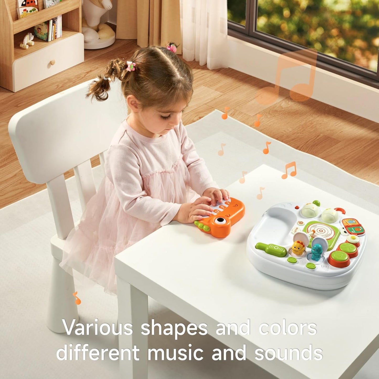 Multicoloured Baby Tables Activity Learning Table, 21x24.5cm, DEMO