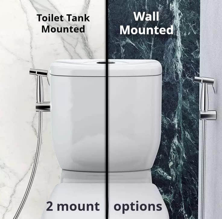 Handheld Bidet Sprayer Toilet Attachment Feminine Wash Stainless Steel NEW
