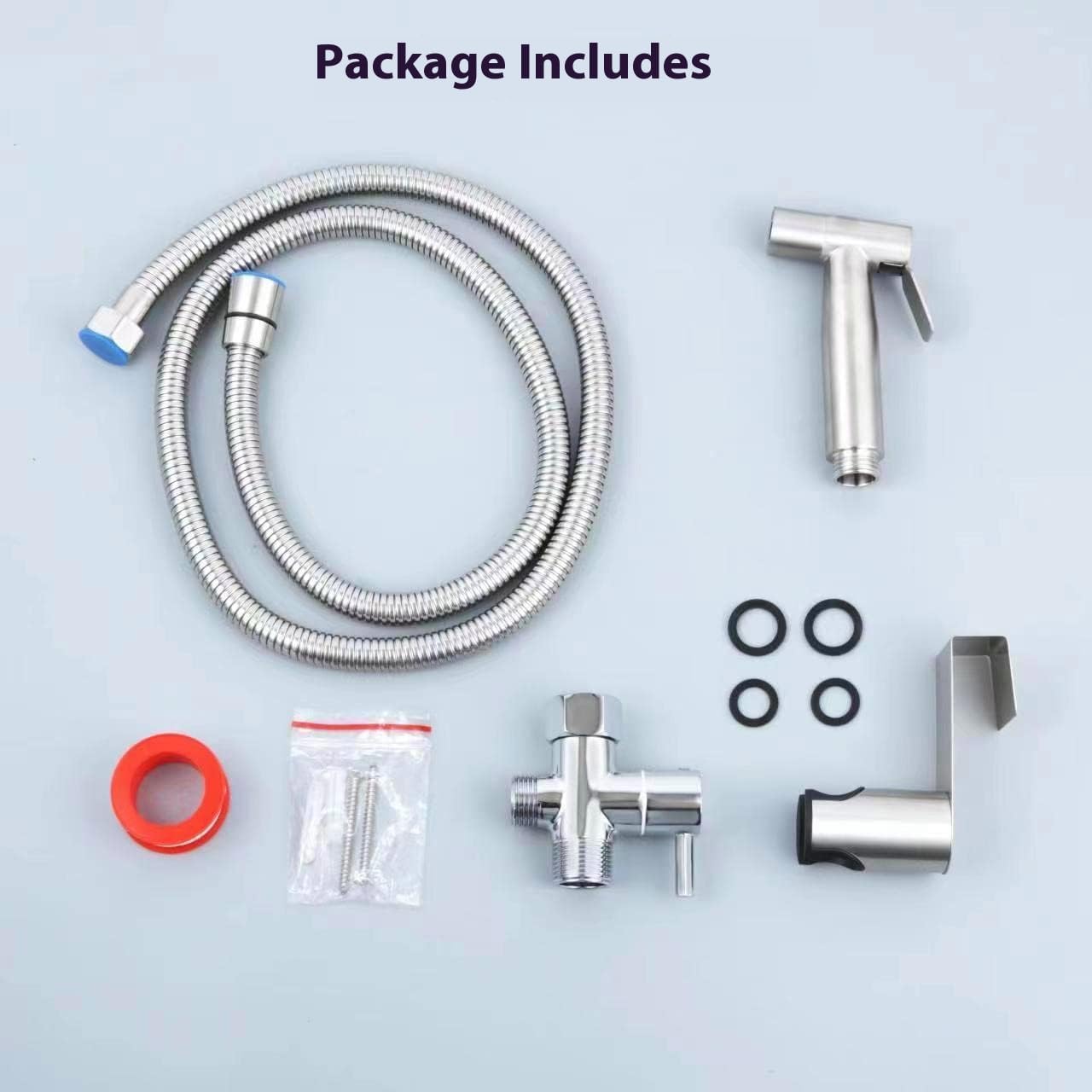 Handheld Bidet Sprayer Toilet Attachment Feminine Wash Stainless Steel NEW