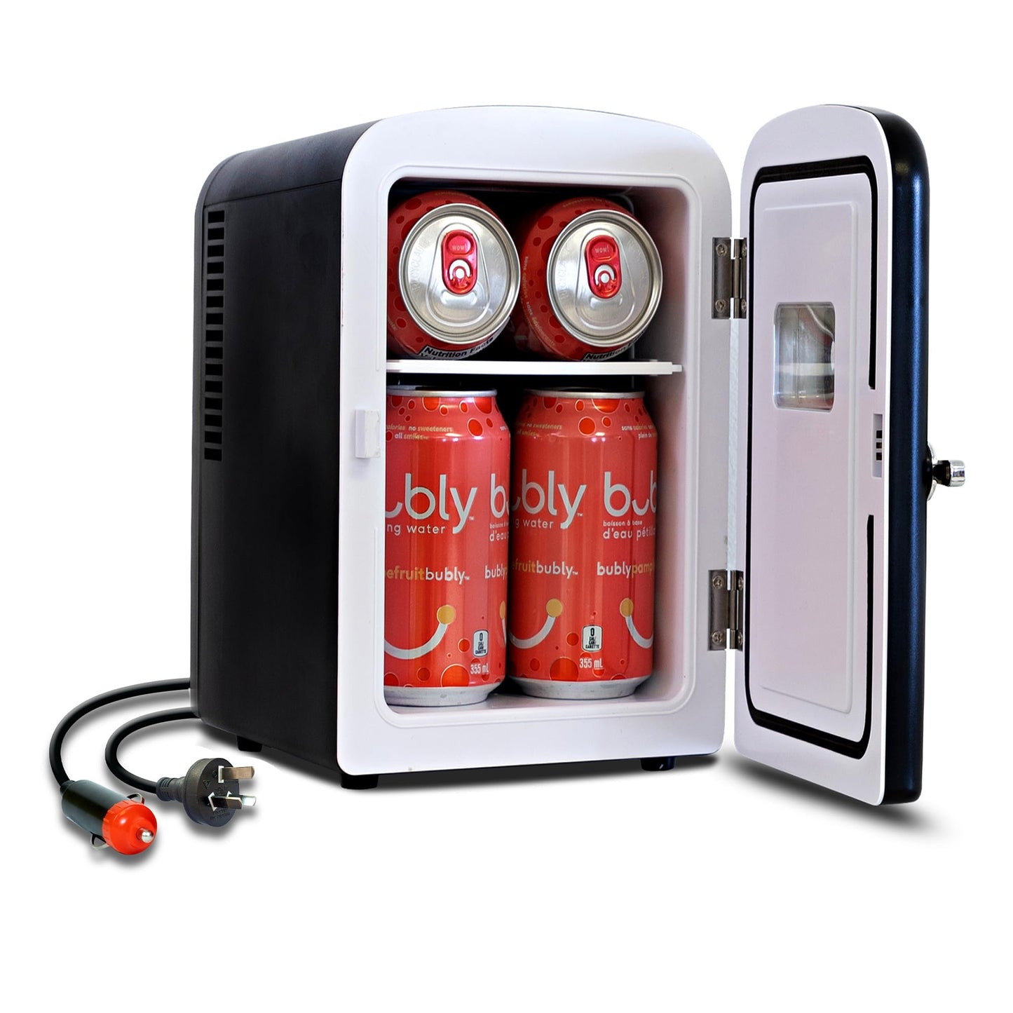 Koolatron 4L Refrigerators Portable Mini Retro Refrigerator Compact Fridge NEW