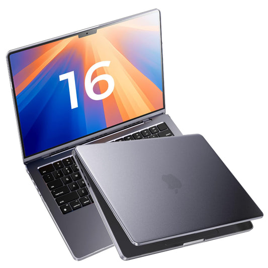 Matte Clear Hard Shell Protective Case for MacBook Pro 16 Inch Laptop Size NEW