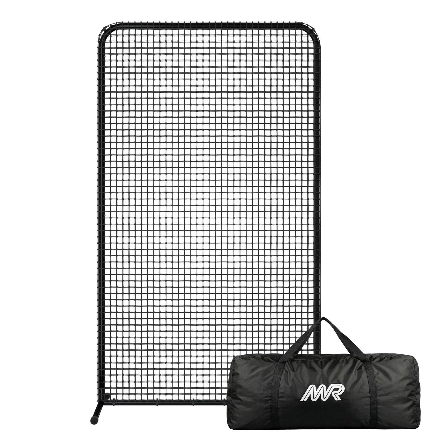 MR Portable Baseball Pitching Screen Batting Cage Softball Net 7x4Ft NEW
