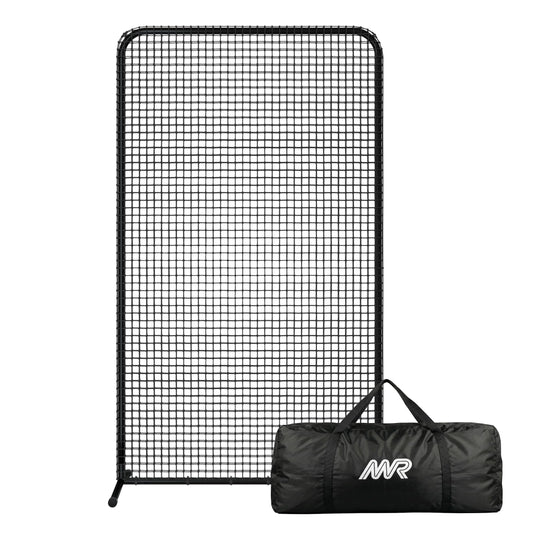 MR Portable Baseball Pitching Screen Batting Cage Softball Net 7x4Ft NEW