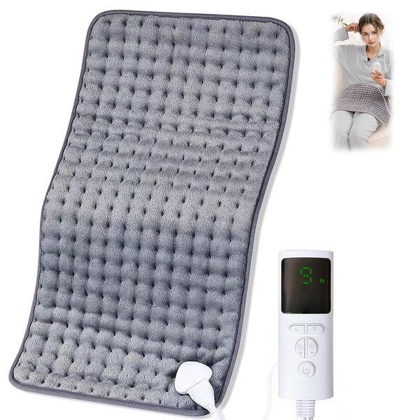 oolong Electric Heating Pad Soft Velvet 76x40cm 9 Heat Settings Auto Shut NEW