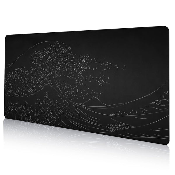 DAWNTREES Large Topographic Waves Liquid Gaming Mouse Pad, 120 x 60 cm, DEMO