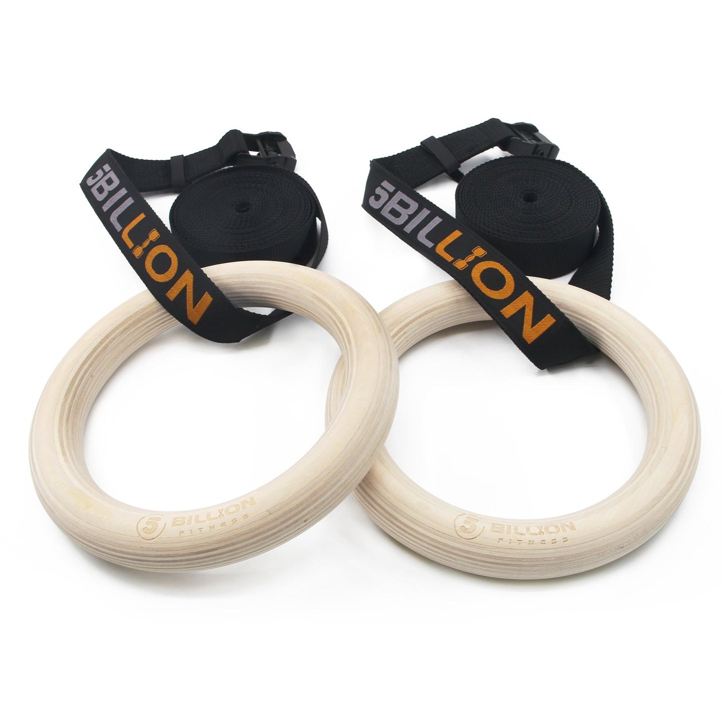 5BILLION Adjustable Gymnastics Rings for Home Workout Equipment, 32mm DEMO