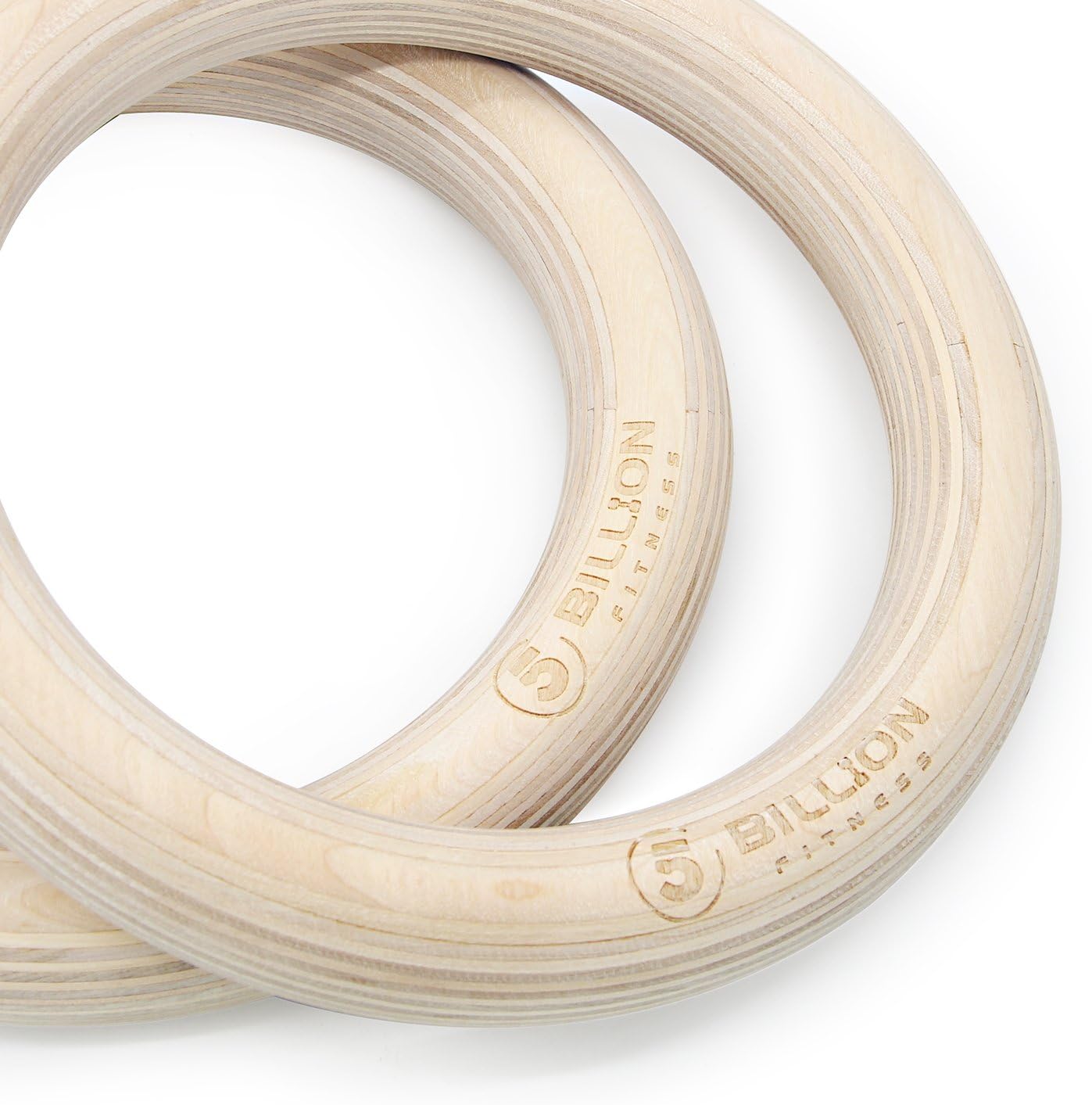 5BILLION Adjustable Gymnastics Rings for Home Workout Equipment, 32mm DEMO