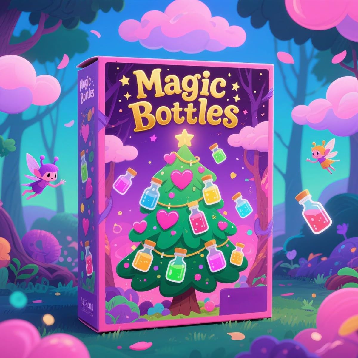 DIY Holiday Magic Potion Kit Science Craft Set 20 Multicoloured Pieces Size NEW