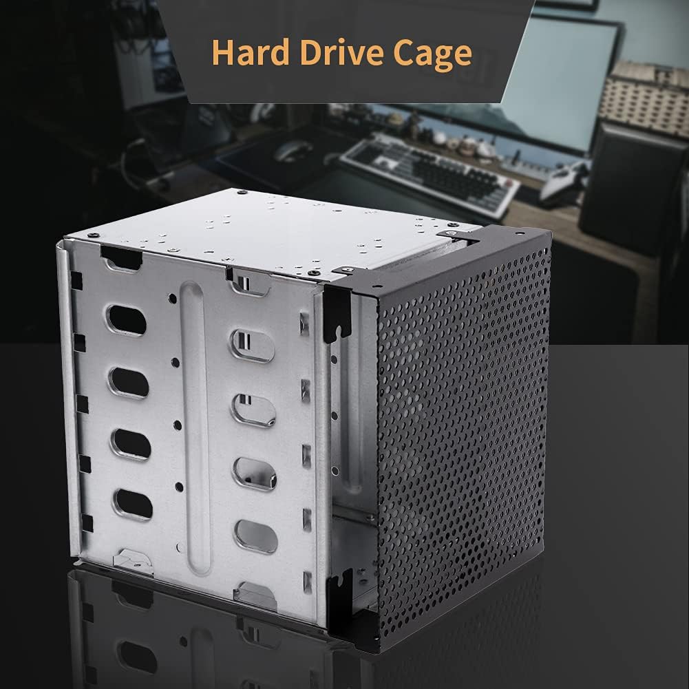 Sturdy Stainless Steel Hard Drive Cage Mounting Bracket for Tech DEMO