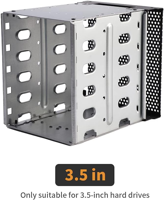 Sturdy Stainless Steel Hard Drive Cage Mounting Bracket for Tech DEMO