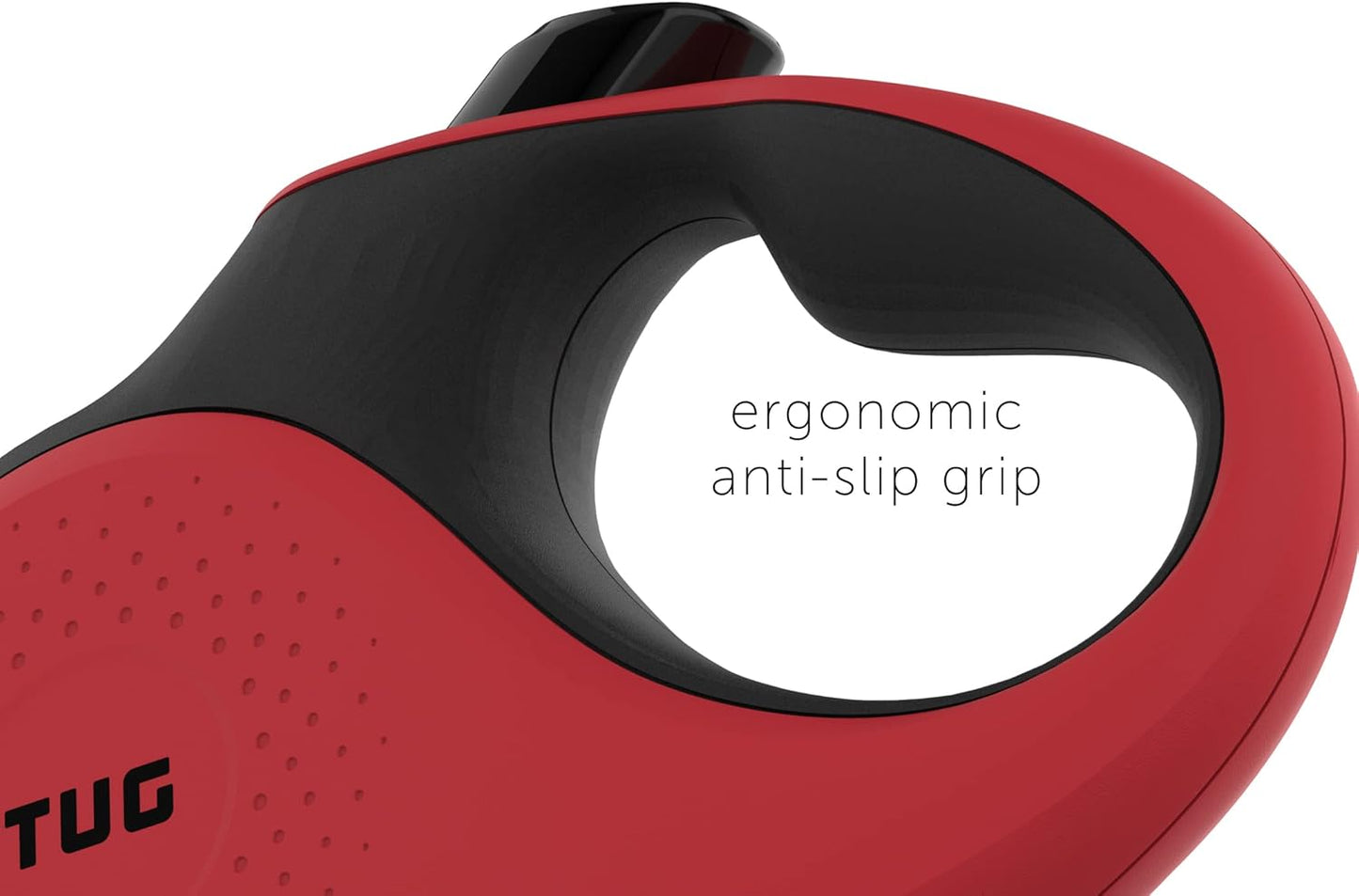 TUG Retractable Dog Leash Tangle-Free Nylon 5m Strong Durable Red Size Small NEW