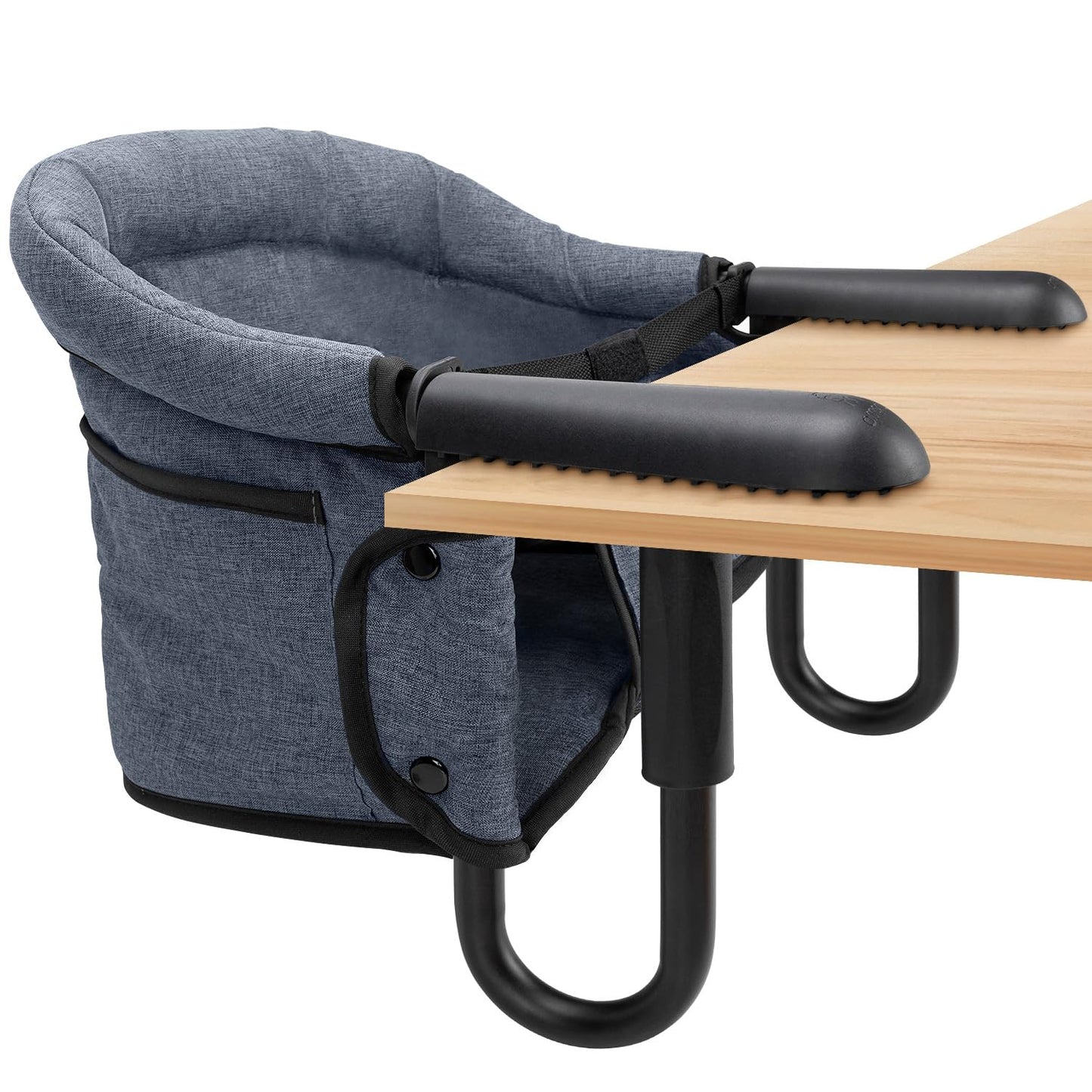 lulunemo Portable Highchairs Foldable Highchair for Babies 6-36 Months, Grey NEW