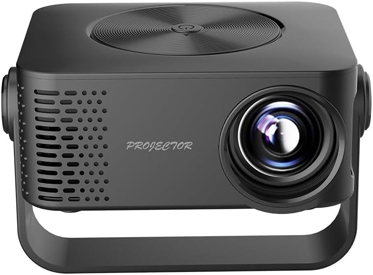 4K Portable Projectors WiFi Projector for Home Theater, Outdoor Movie Nights,