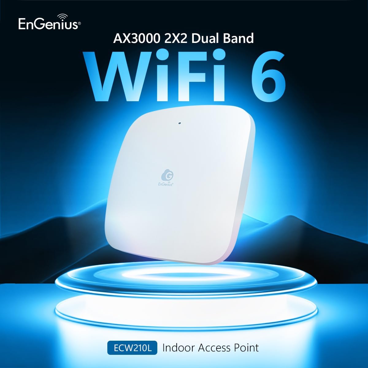 EnGenius Wireless Access Point Wi-Fi 6 Cloud Managed Indoor PoE Mesh AP DEMO