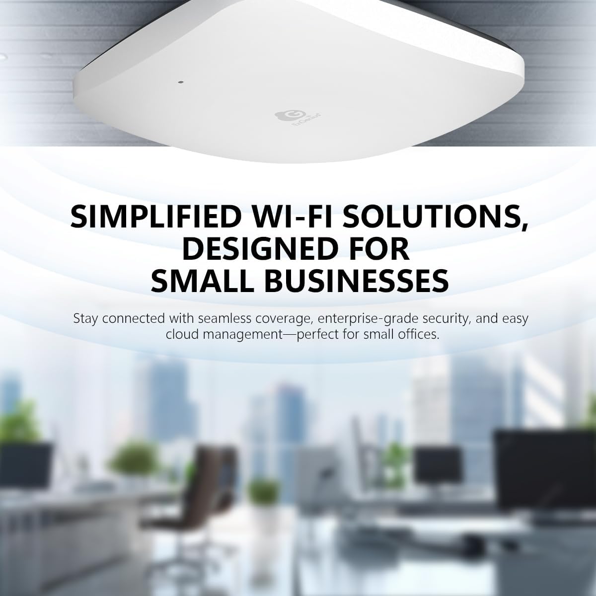 EnGenius Wireless Access Point Wi-Fi 6 Cloud Managed Indoor PoE Mesh AP DEMO