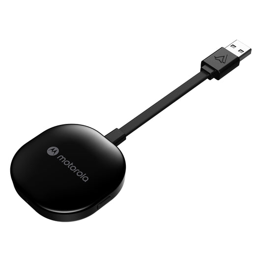 Motorola Sound Wireless Android Auto Car Input Adapter - Easy Setup NEW