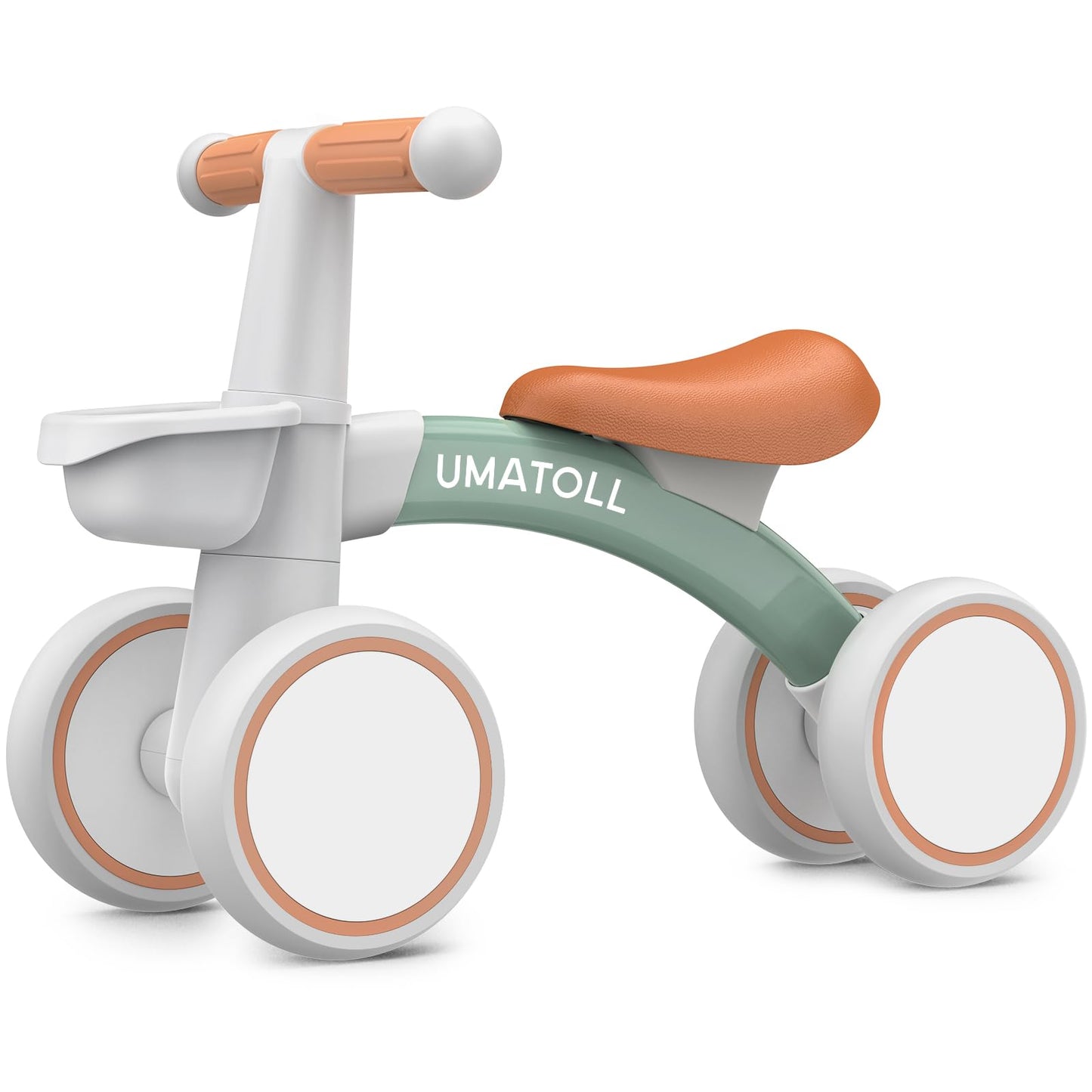 Umatoll Green Balance Bike for Toddlers Sturdy Ride-On Toy 55x25x35.5 cm NEW