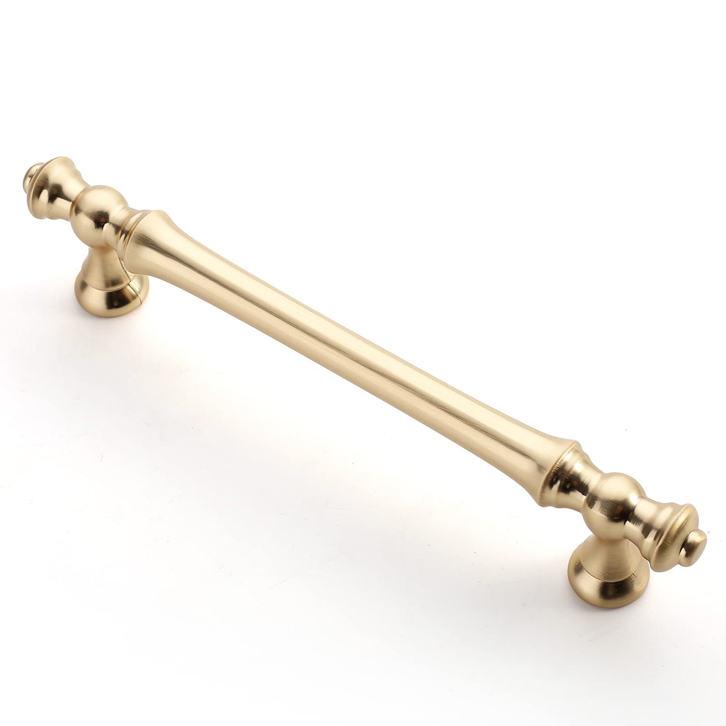 Brushed Brass Cabinetry Cabinet Pulls, 5" Gold Finish Set of 10 for NEW