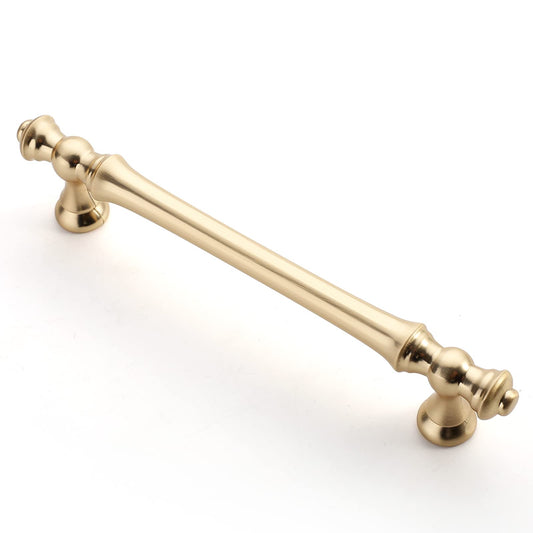 Brushed Brass Cabinetry Cabinet Pulls, 5" Gold Finish Set of 10 for NEW