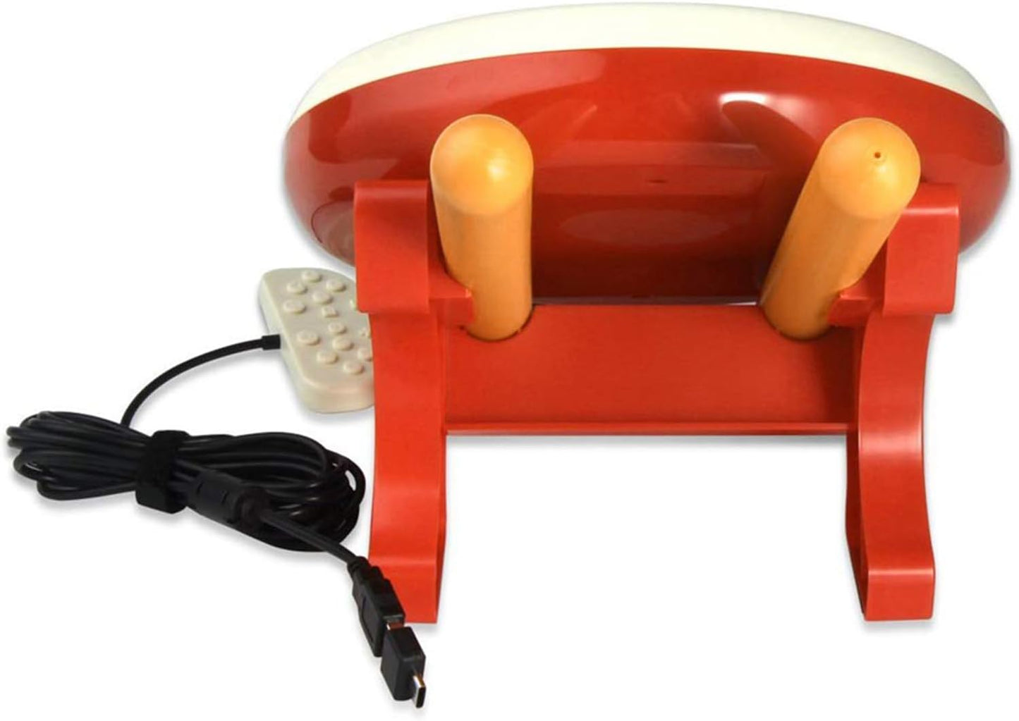 Taiko Drum Red Controllers with Sticks for Nintendo DEMO - Authentic DEMO