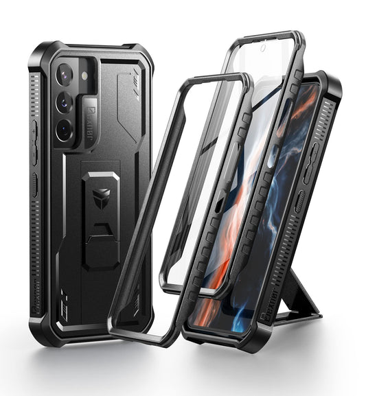 Dexnor Black Protective Case for Samsung Galaxy S22 Ultra Phone Cover Size DEMO