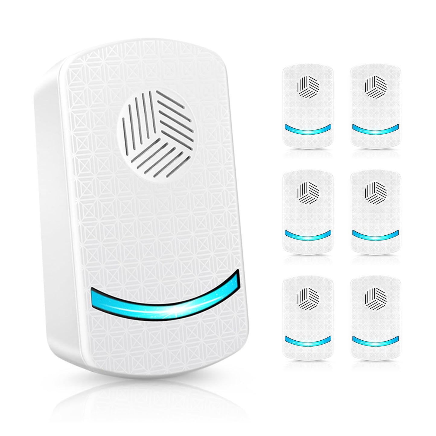 Ultrasonic Pest Repeller Plug-in Electronic Control for Home White Size 6 DEMO