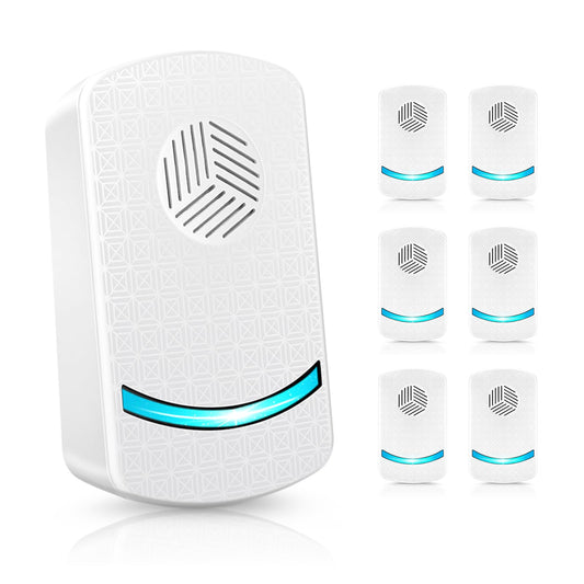 Ultrasonic Pest Repeller Plug-in Electronic Control for Home White Size 6 DEMO