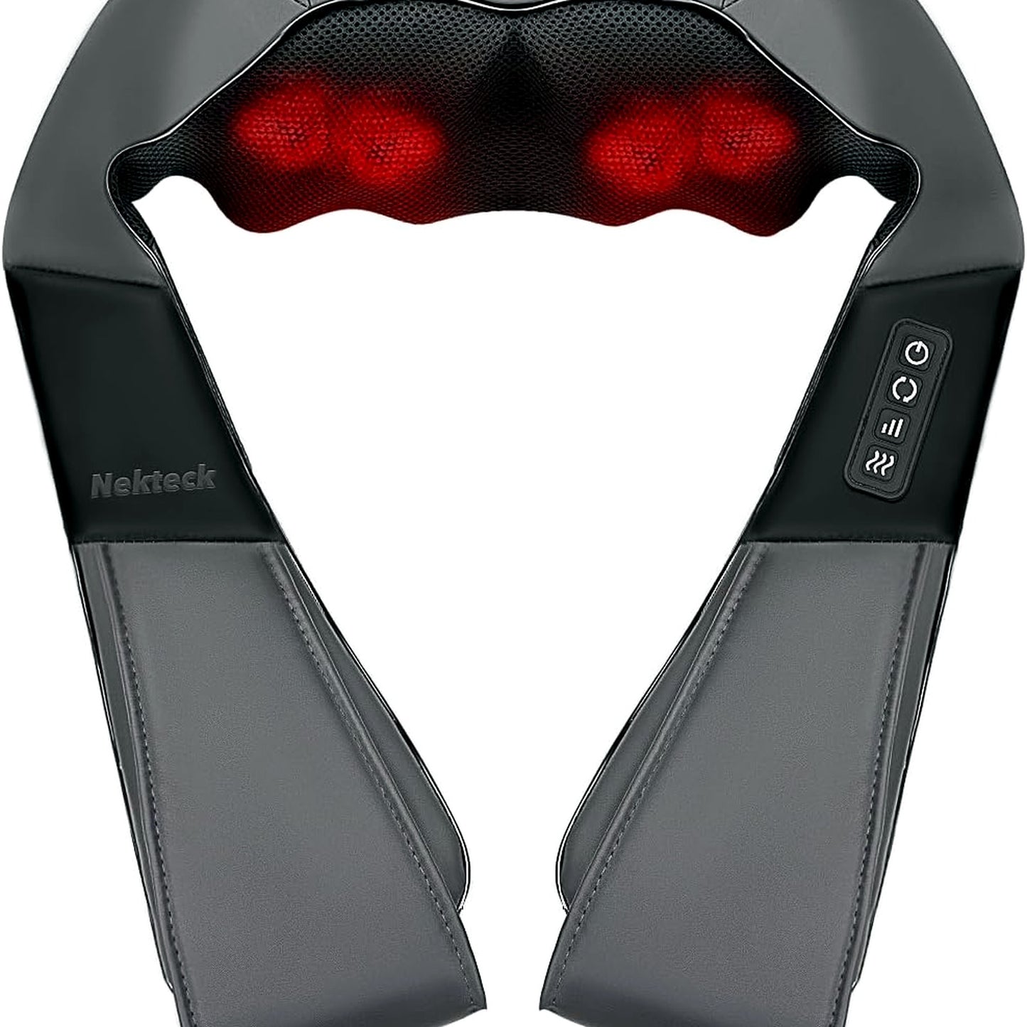Nekteck Electric Deep Tissue Neck and Back Massager with Soothing Heat DEMO