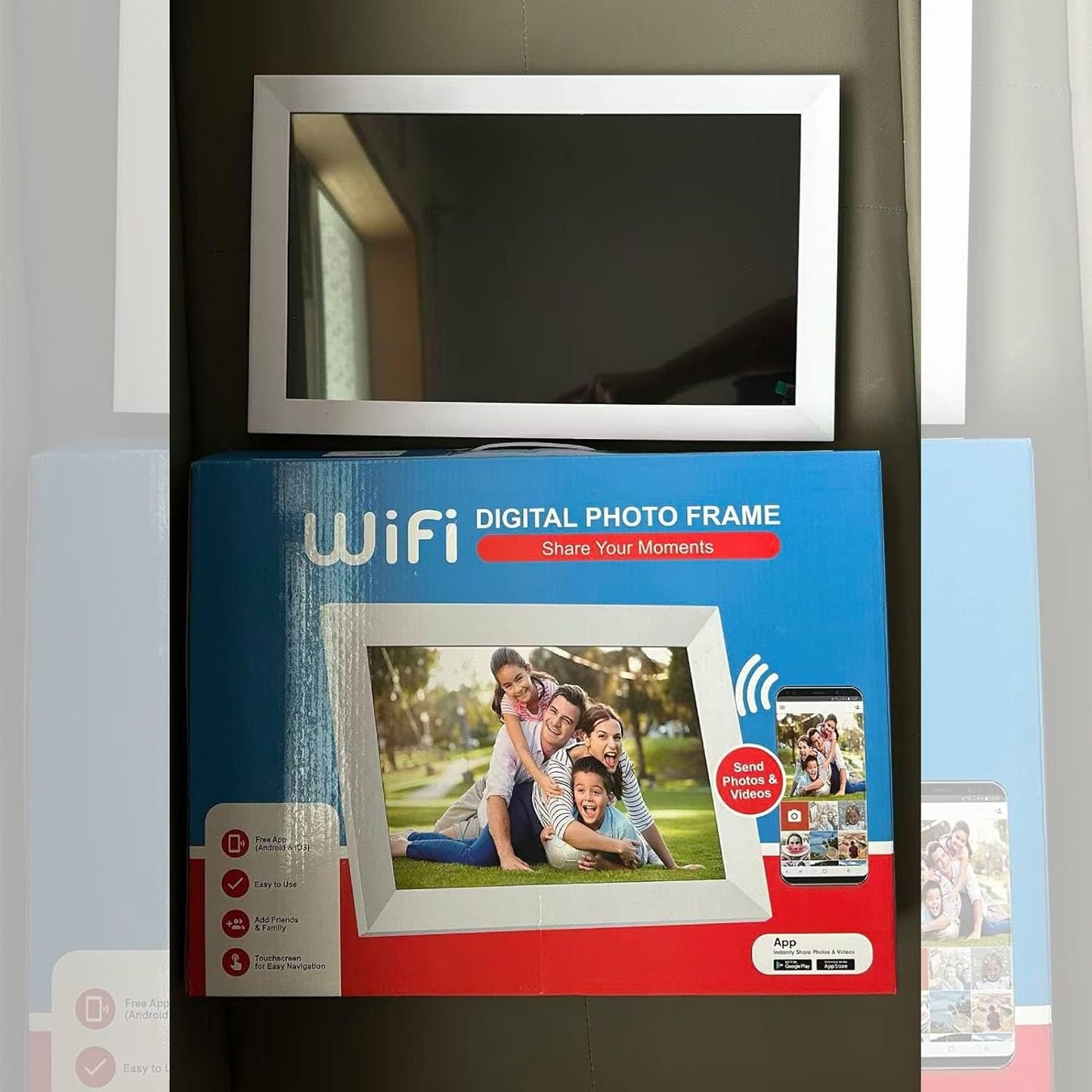 15.6 Inch Digital Wall Planner Calendar Chore Chart WiFi Smart Home Decor DEMO