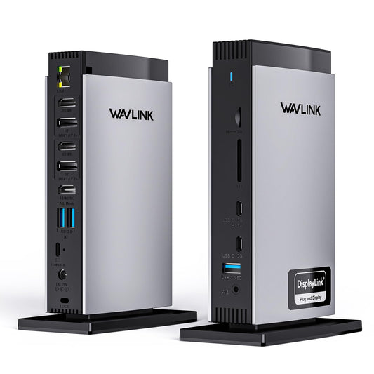 WAVLINK 15-in-1 USB-C Docking Station with Triple 4K Monitor Support for DEMO